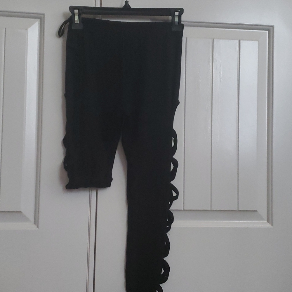 Spandex yoga pants, size S